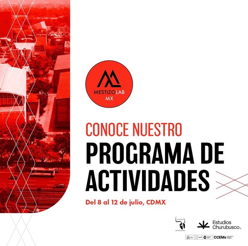 Conoce el programa de actividades del Foro Audiovisual y Escénico <a href="/MestizoLab/">MestizoLab</a> México, una red de intercambio de información entre los agentes mexicanos y españoles del medio audiovisual.

No pierdas la oportunidad de asistir a este gran evento.

Visita:
cdn.flowcode.com/prodassets/Mes…