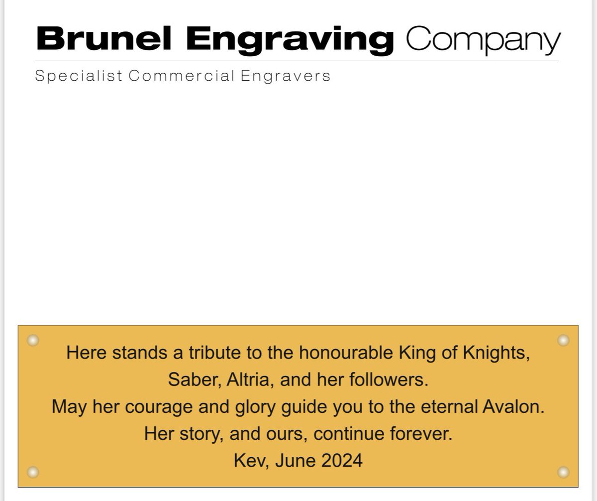 KevinAvalon's tweet photo. @Fate_SN_Anime It helped me in a very difficult time and enlightened and turned me from a failing student to someone who is wrapping up PhD this year. I am happy to share that today I am able to share this story with many others, and leave traces for Altria at where she belongs in Glastonbury. https://t.co/hJsK9VO1IG