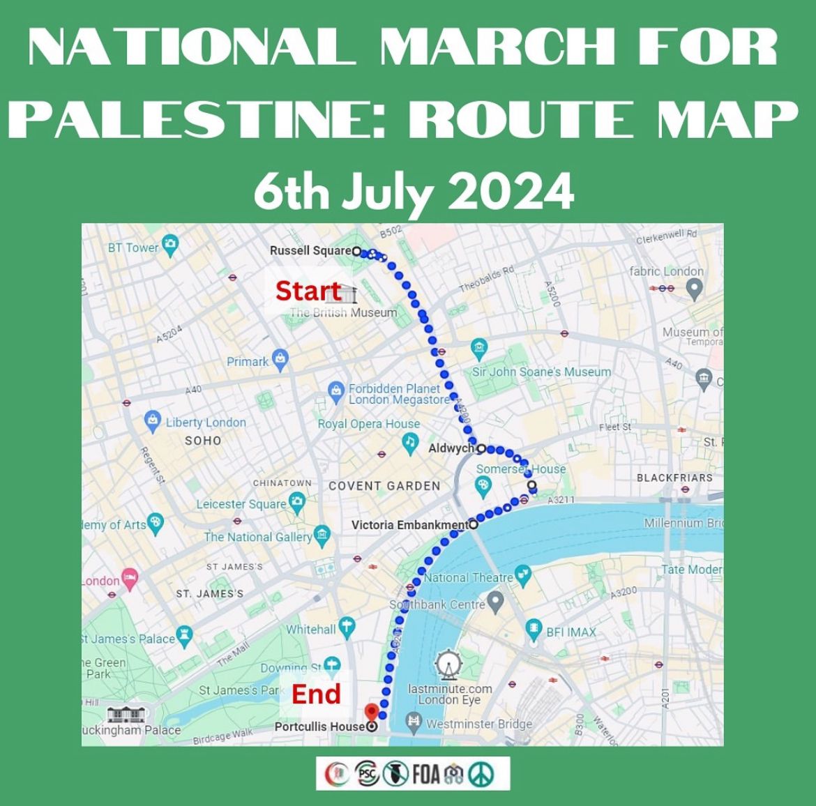 wfpsclondon's tweet photo. Don't miss national Palestine demo 2morrow, 6July '24.
Let newly elected Gov know that only just peace4Palestine will do for so many of us.
WF meeting point is 11.15 at Selbourne side entrance, W'stow tube.
#wfpsc #FreePalestine #GazaGenocide #GazaCeaseFireNow #walthamforest https://t.co/iK43CwhFrT