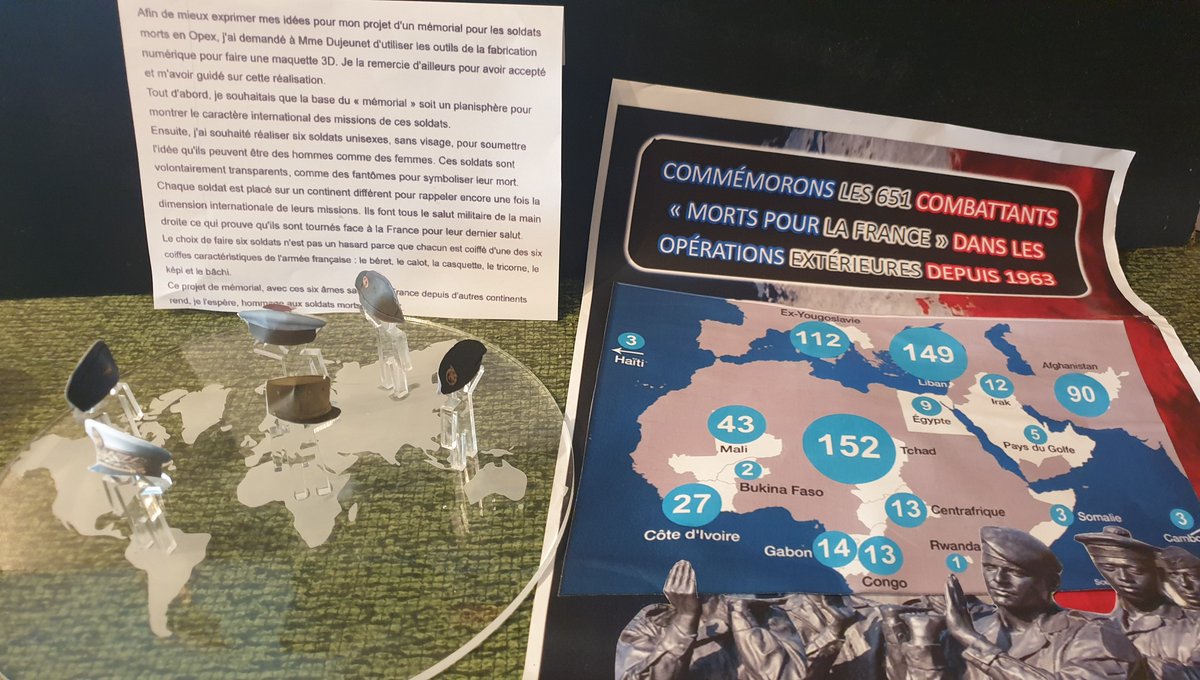 Edef_Clermont's tweet photo. Remise des prix du concours Mémoires des OPEX à l’état-major de @4e_BAC 
Depuis 2017, le Trinôme académique en partenariat avec @onacvg 63 &amp; @francemutualist organisent un concours scolaire intitulé « Comment rendre hommage aux combattants d’aujourd’hui ?
https://t.co/8sEkGH9kC0 https://t.co/aoO7XHcyTG