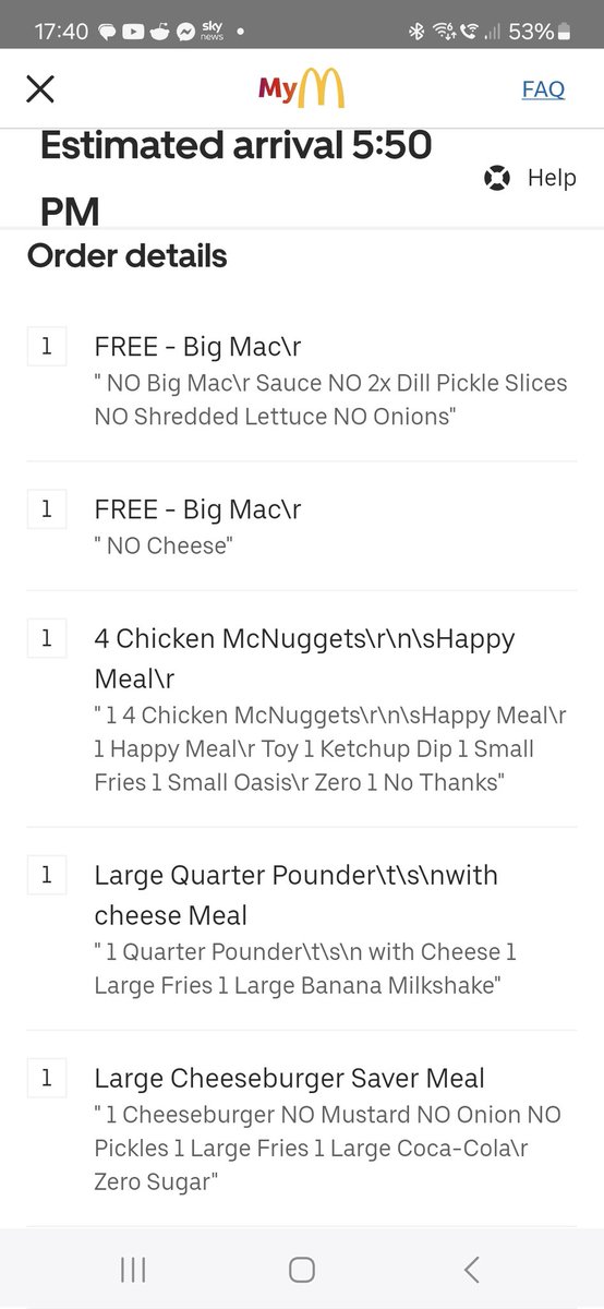 BellMartyn's tweet photo. @McDonaldsUK any points for finding bugs? https://t.co/bHR7eOrZaP