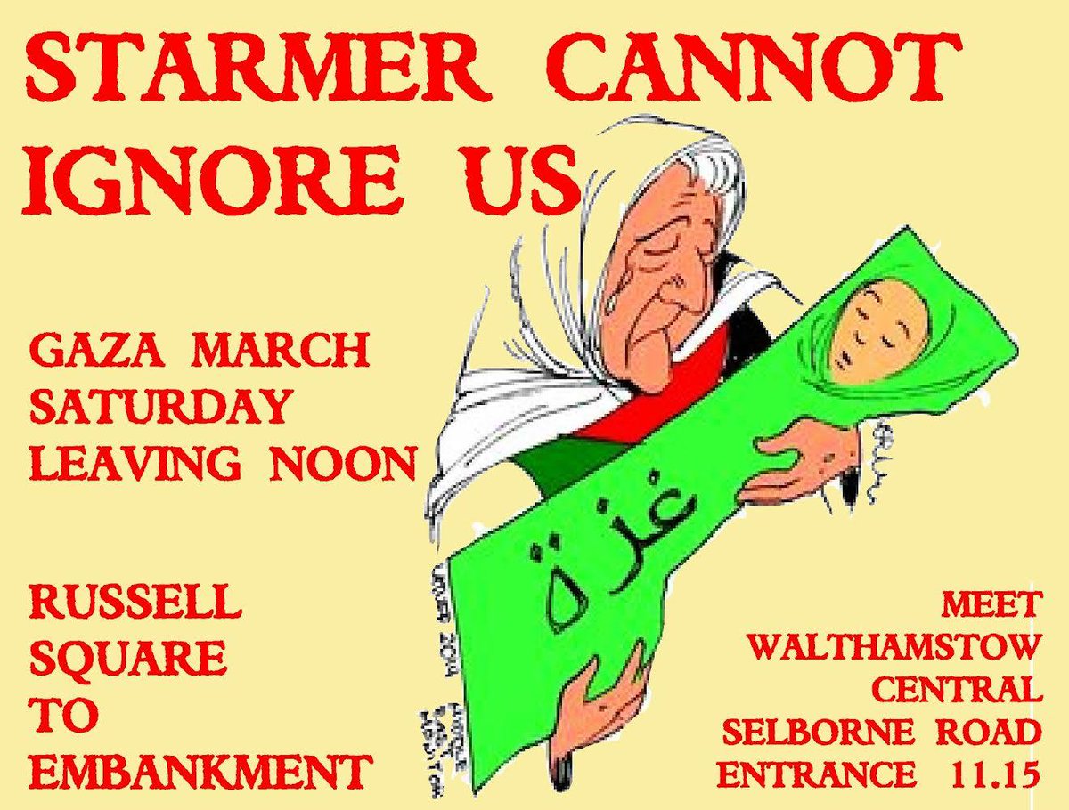wfpsclondon's tweet photo. Don't miss national Palestine demo 2morrow, 6July '24.
Let newly elected Gov know that only just peace4Palestine will do for so many of us.
WF meeting point is 11.15 at Selbourne side entrance, W'stow tube.
#wfpsc #FreePalestine #GazaGenocide #GazaCeaseFireNow #walthamforest https://t.co/iK43CwhFrT