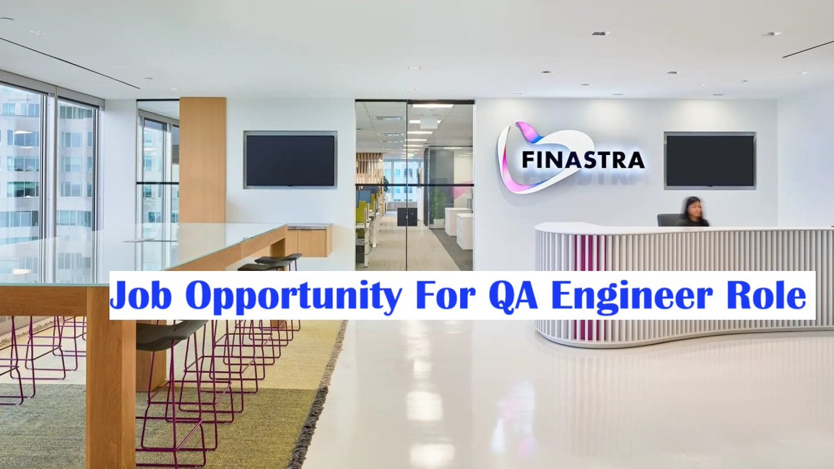fjafreshers's tweet photo. π’ Finastra #jobopportunities For #Freshers
πΌ Profile: QA Engineer
π Education: Any Graduate / Postgraduate
π #Job Location: Bangalore
π Apply Here: https://t.co/OXXN42xwrN
#ITJob #TestingJobs #FresherJobs #Recruitment #IT #FrehersITJob #RecentGraduates #Jobs #Hiring https://t.co/VjTP50JOMF