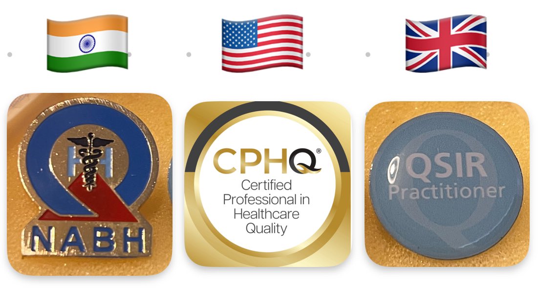Pearl Cruz (@cruzpearltcc) on Twitter photo Quality Improvement is a journey, itās continuous & so is learning about Quality improvement.
An assessor of Quality systems in Indian healthcare. Credentialed as quality professional in US healthcare. And now earned my pin as QSIR practitioner in NHS UK!! <a href="/NHSEngland/">NHS England</a> <a href="/uhbtrust/">University Hospitals Birmingham</a> Quality Improvement is a journey, itās continuous & so is learning about Quality improvement.
An assessor of Quality systems in Indian healthcare. Credentialed as quality professional in US healthcare. And now earned my pin as QSIR practitioner in NHS UK!! <a href="/NHSEngland/">NHS England</a> <a href="/uhbtrust/">University Hospitals Birmingham</a>