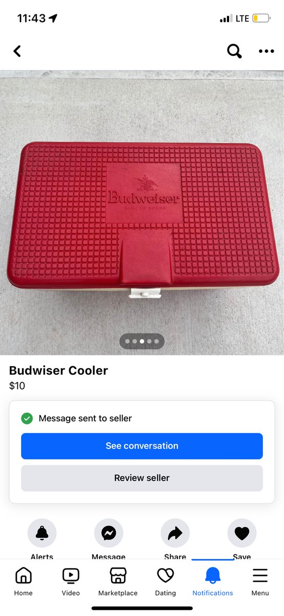 chubbledouble34's tweet photo. Just acquired exact same cooler my uncle had from yesterday for $10 today #GODDID #providential https://t.co/YAjpLPdxma