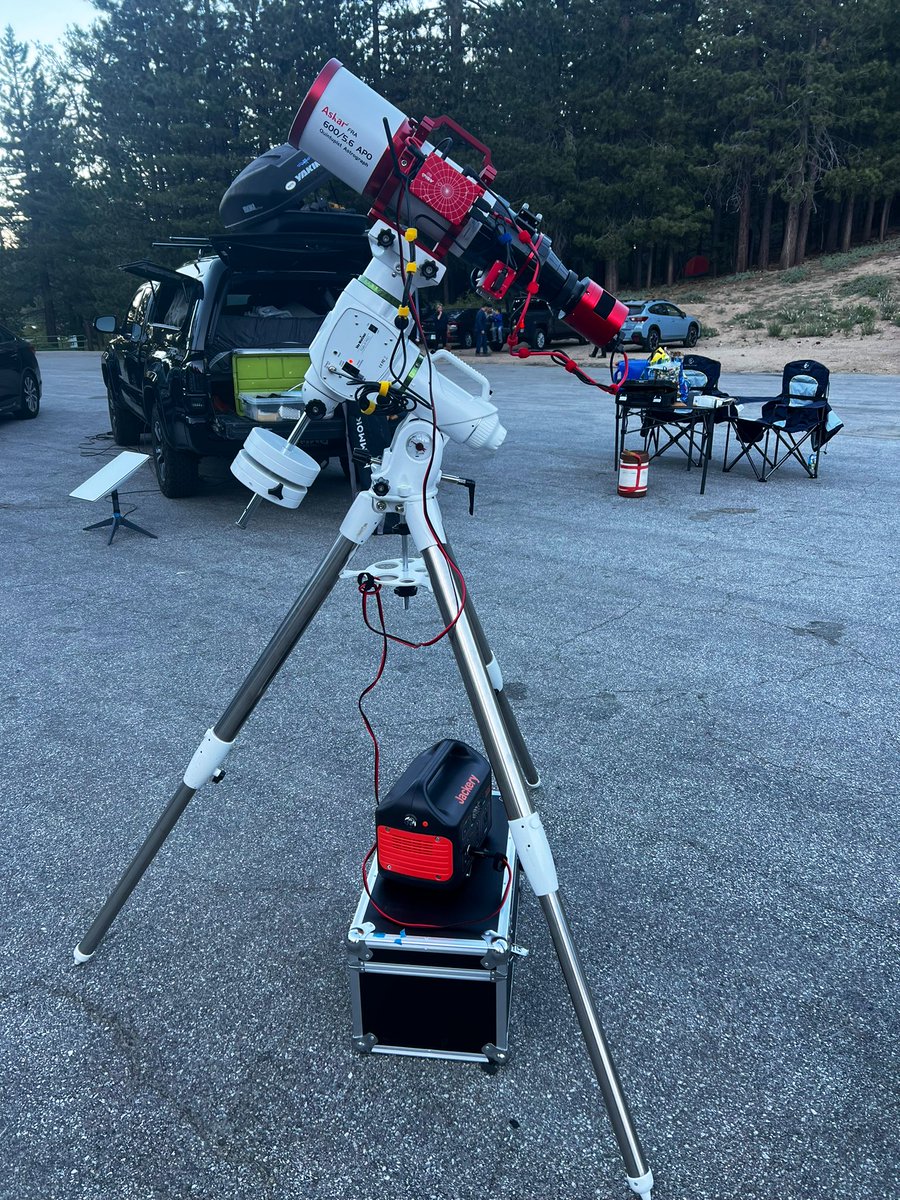 I didn’t see a single firework and enjoyed celebrating Aphelion and shooting the cosmic rays bathing earth.