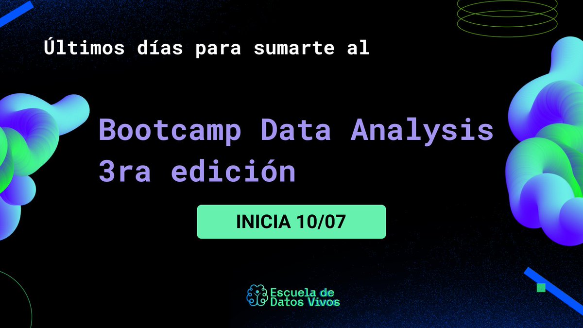 Escuela de Datos Vivos tweet media