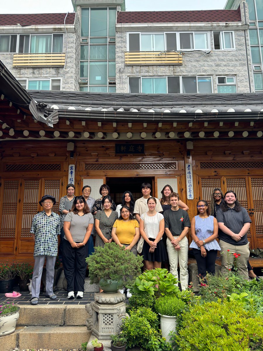 🌟 Our GW Study Abroad group has wrapped up their incredible journey in South Korea with a flourish!  

On their last two days, they explored the historic Hahn Moo Sook House, gained insights at the YTN Broadcasting Station, and visited the Constitutional Court of Korea. 🇰🇷🌟