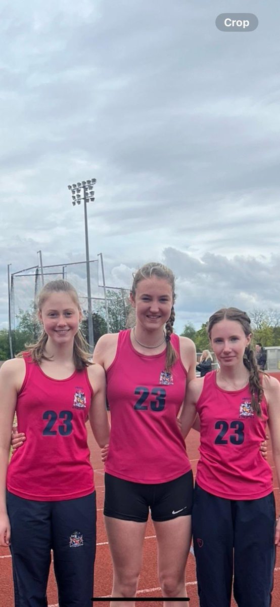 Good luck to Alice, Sophie and Victoria who will be representing SEW at the <a href="/WelshAthletics/">Welsh Athletics</a> Schools Championships tomorrow #proud