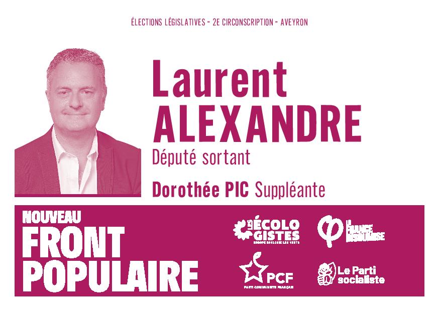 LauAlexandre12's tweet image. Mon adversaire RN Mme Parolin veut remplacer la devise de la République par "Travail, famille, patrie".
Le bulletin de vote Nouveau Front Populaire est le moyen pour éviter le déshonneur de voir notre circonscription basculer à l'extrême droite
#onvotenfp
najac-infos.fr/marie-christin…