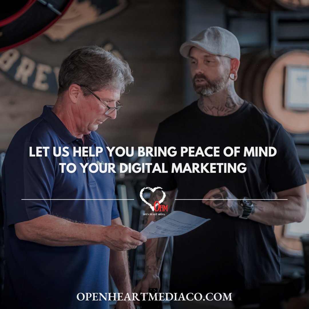 At Open Heart Media, we are dedicated to being by your side in digital success. We understand the challenges and opportunities that come with building a strong digital presence, and we're here to support you every step of the way. 

Learn more at openheartmediaco.com