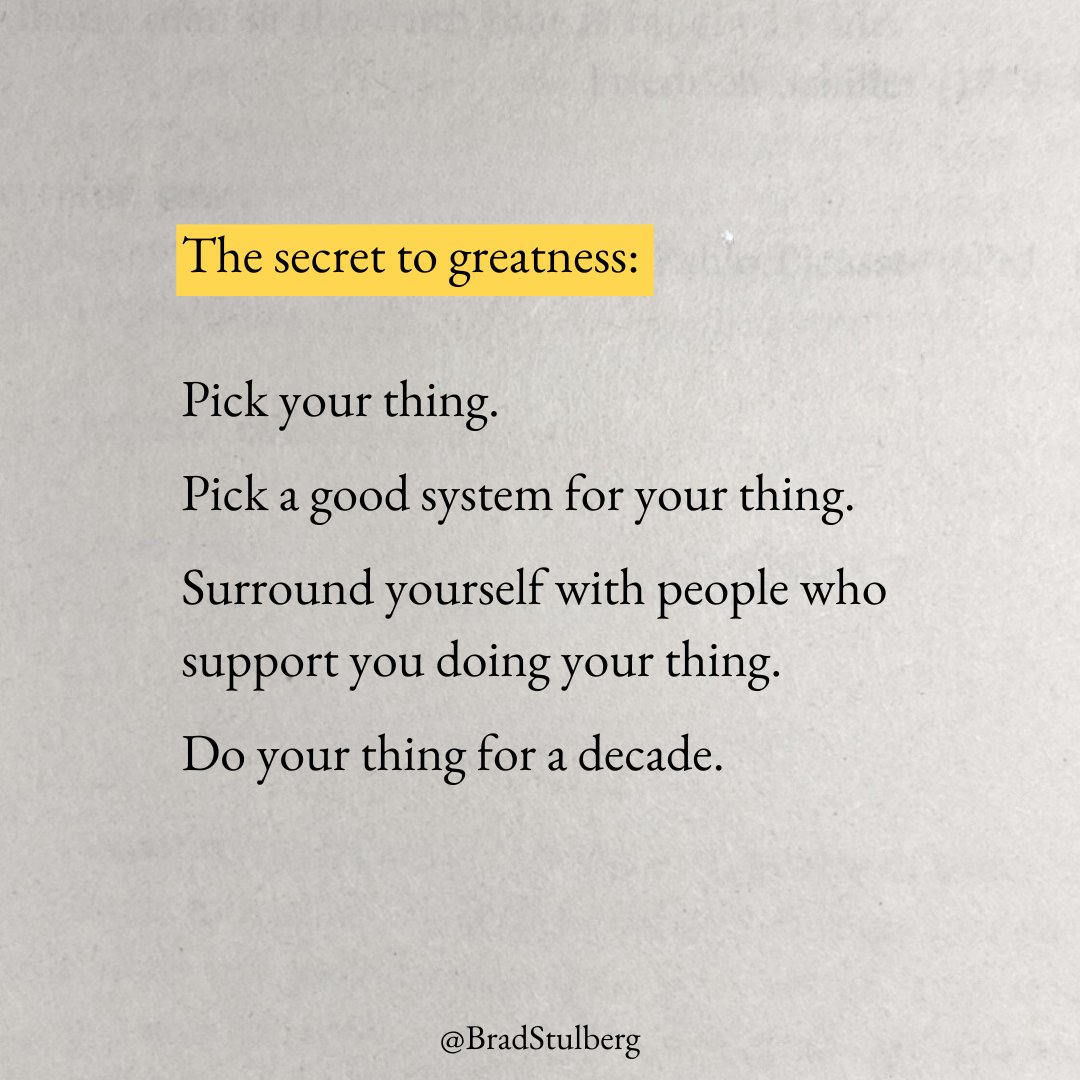 Fundamentals over fads—over and over again.