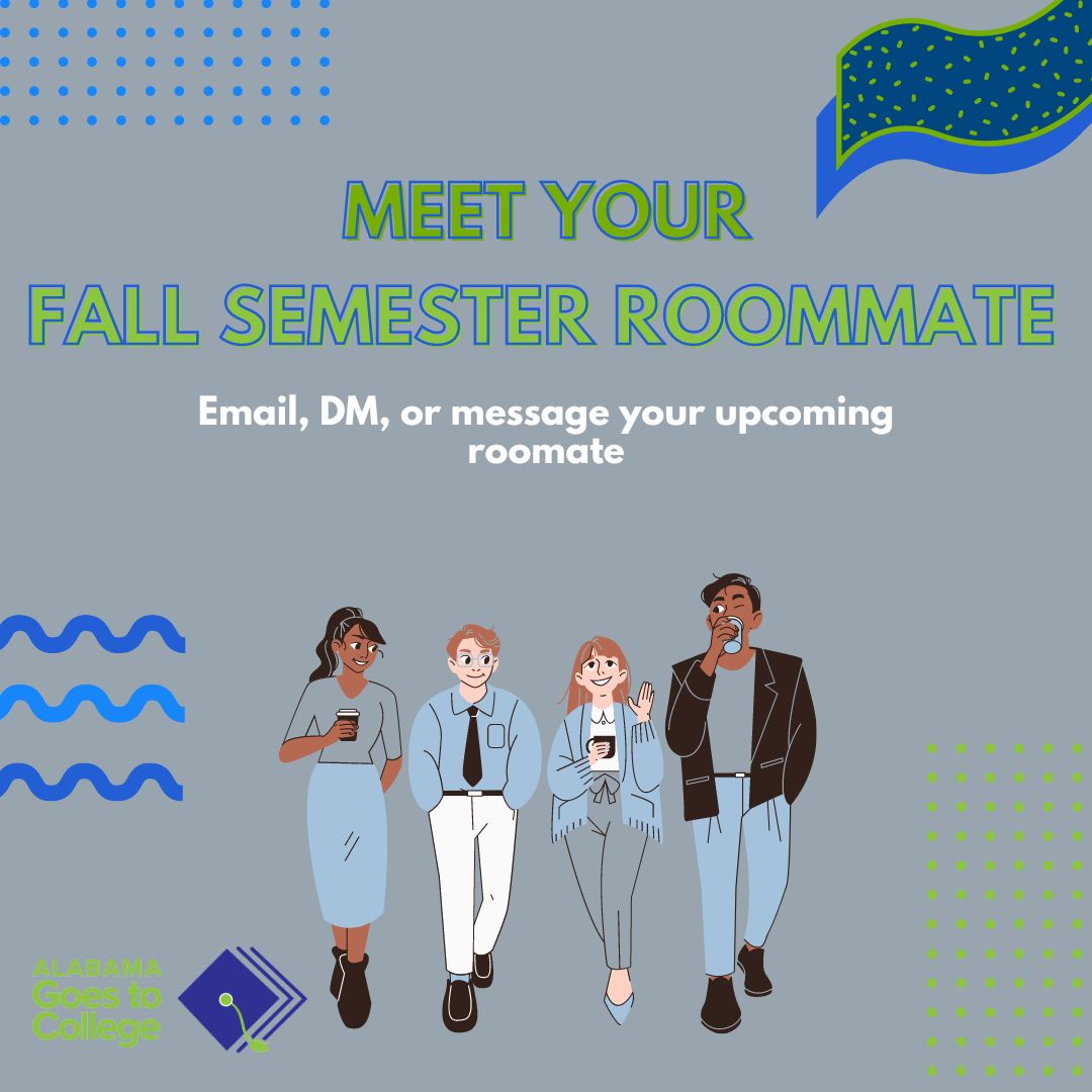 alabamapossible's tweet image. If you&apos;re moving into a dorm this upcoming fall semester and haven&apos;t reached out to your roommate...it&apos;s not too late. Reach out and get to know your roommate!

#AlabamaPossible #SummerBuild #ALGoes2College #DormLife