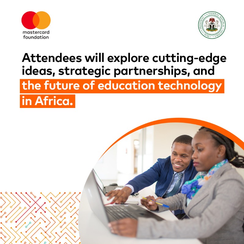 MastercardFdn's tweet photo. Excited about the future of #EdTech in Africa? Swipe to learn more about our upcoming EdTech Conference 2024 in Abuja, Nigeria July 8 - 10! Join the conversation using the hashtag #EdTechConference2024