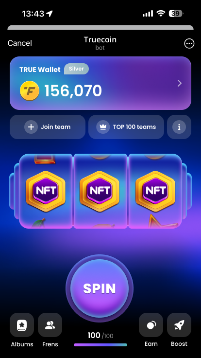 TRUExWorld's tweet image. How much money have you made on other mini Apps? 🤔 A player from Nigeria earned $30 today by selling an NFT he got from Truecoin! 💰 Want to do the same? Then start spinning in the best and most profitable clicker: t.me/true_coin_bot 🎰✨ #Truecoin #Spin2Earn #NFT…