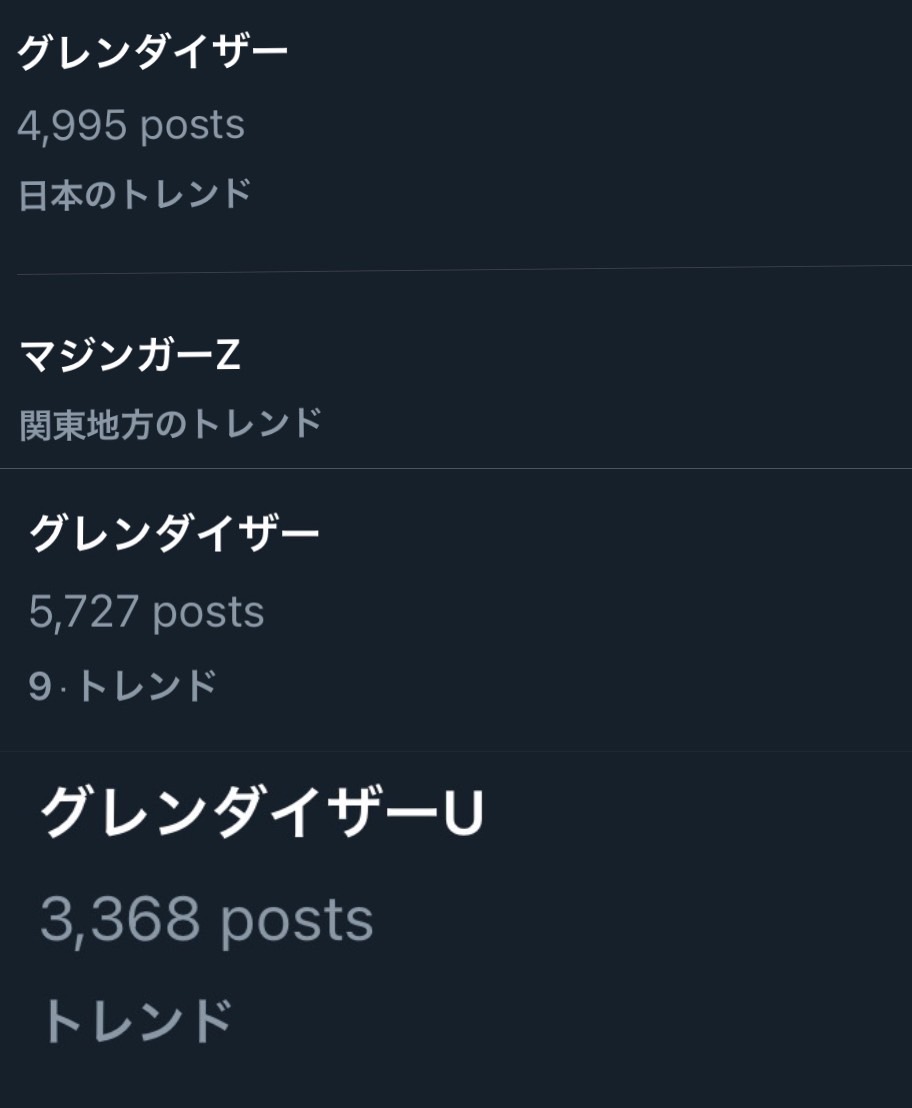 grendizer_anime's tweet photo. 🛸━━━━━━━━－‐‐a
📢トレンド入りしました！
　　‐‐－━━━━━━━━🛸🤖

「グレンダイザーU」
トレンド入りしました！！

ありがとうございます！
感謝感謝でございます✨
第2話以降もよろしくお願いします！！

#グレンダイザーアニメ #grendizer https://t.co/NE6Be1k3Zg