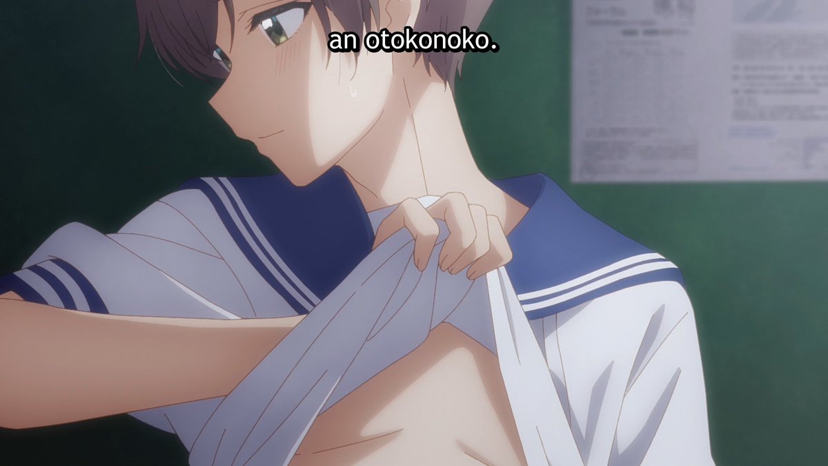 AniTrendz's tweet photo. When the girl of your dreams is also the guy of your dreams... 😳

Anime: Senpai is an Otokonoko https://t.co/TPDKSGe9dq