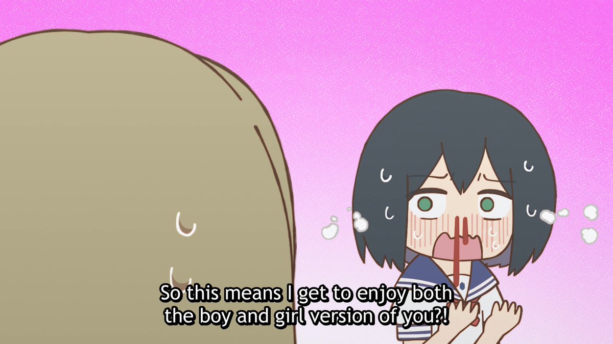AniTrendz's tweet photo. When the girl of your dreams is also the guy of your dreams... 😳

Anime: Senpai is an Otokonoko https://t.co/TPDKSGe9dq