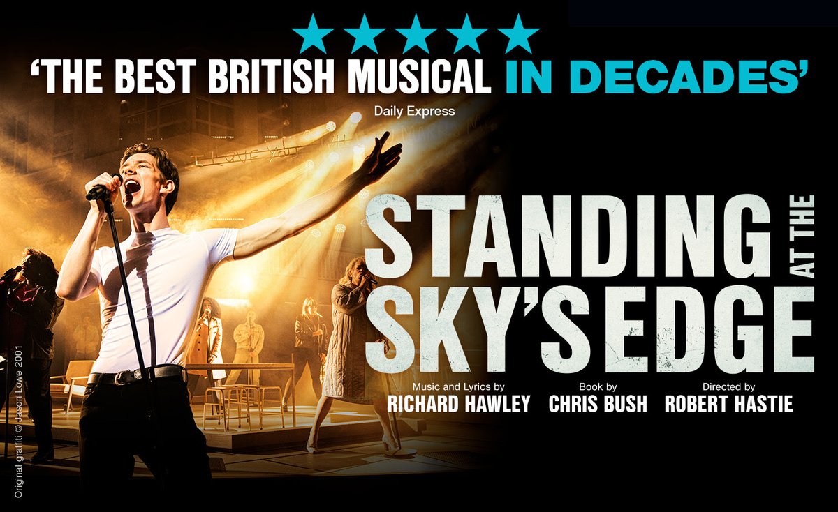 Powerful Theatre  | £25 Seats

Get an incredible deal on the multi-award winning new musical Standing at the Sky’s Edge.

Valid Sun to Fri between 9 Jul - 25 Jul (excl. Sat performances) | Book by 8 Jul

Book now - bit.ly/4ctKGEP