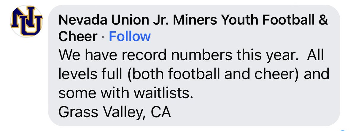 SAVE YOUTH 🏈 - California tweet media