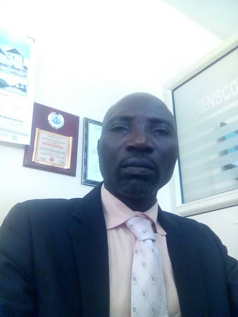 The Managing Partner/CEO of Cletus Agadi and Company, Estate Surveyors and Valuers.