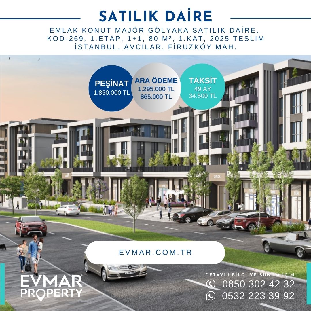 evmarproperty's tweet photo. EMLAK KONUT MAJÖR GÖLYAKA FİRUZKÖY SATILIK DAİRE 1+1 80M2-TAKSİT
.
🔗 https://t.co/LZ9TmBfi1W
.
Detaylı bilgi ve sunum için
⚠️ Kod-269
📲 0(532) 223 39 92
☎️ 0(850) 302 42 32
🌎 https://t.co/8i6ubU6oHl
.
#emlak #gayrimenkul #majorgölyaka #gölyaka #emlakkonutfiruzköy #firuzköy https://t.co/8DG0AVTLVr