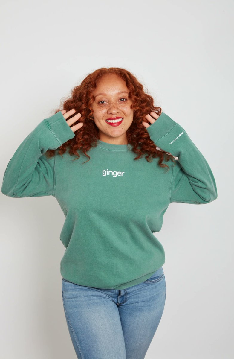 HowToBeARedhead's tweet image. NEW Ginger Sweatshirts are now available in our shop! 👩‍🦰👨‍🦰 shop.howtobearedhead.com/products/ginge…