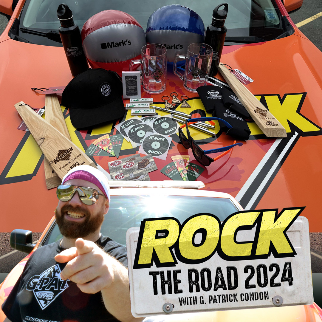 975krock (@975krock) on Twitter photo Hit the road with G. Pat this summer!
Brought to you by Harveys Home Heating, Steele St. Johns Chrysler, The Outfitters @KeyinCollege Smiths Furniture & Appliances with great prizes from @JungleJimsEatery <a href="/thebbqemporium/">The BBQ Emporium</a> <a href="/redochrecafe/">Red Ochre Cafe</a> Peter's Pizza, Eastbound Park and Marks! Hit the road with G. Pat this summer!
Brought to you by Harveys Home Heating, Steele St. Johns Chrysler, The Outfitters @KeyinCollege Smiths Furniture & Appliances with great prizes from @JungleJimsEatery <a href="/thebbqemporium/">The BBQ Emporium</a> <a href="/redochrecafe/">Red Ochre Cafe</a> Peter's Pizza, Eastbound Park and Marks!