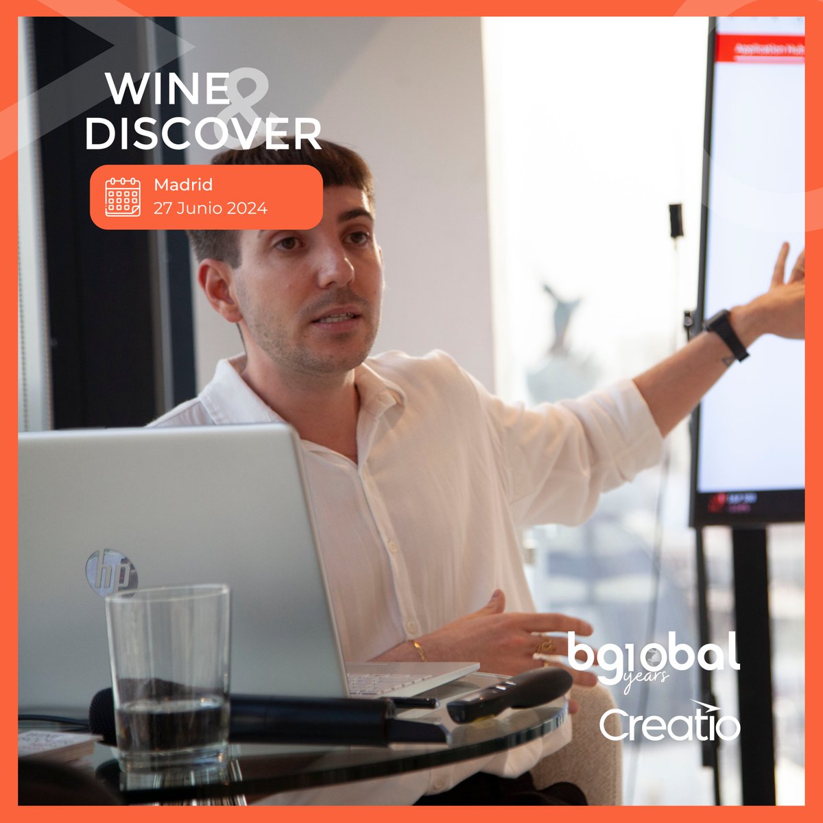 bglobalsolution's tweet photo. 🍷✨ La semana pasada celebramos la segunda edición del WINE &amp; DISCOVER en Madrid, el evento No-Code &amp; AI organizado junto a @Creatio_Global, especialmente dirigido a líderes empresariales del sector.

Más info acá: https://t.co/SCt1HUgm8O

#WineAndDiscover #EventoEmpresarial https://t.co/mUQ50KZI4I