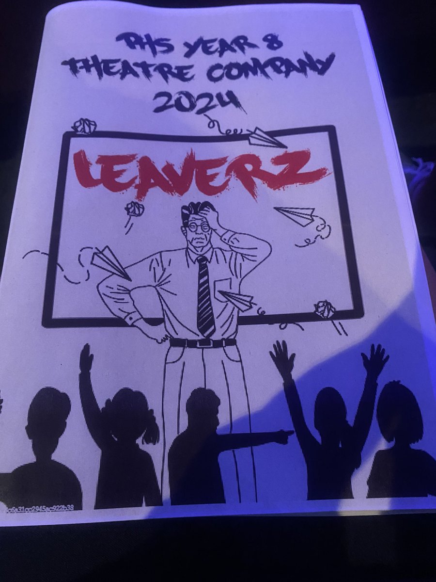 Excited for the first show! 🎭