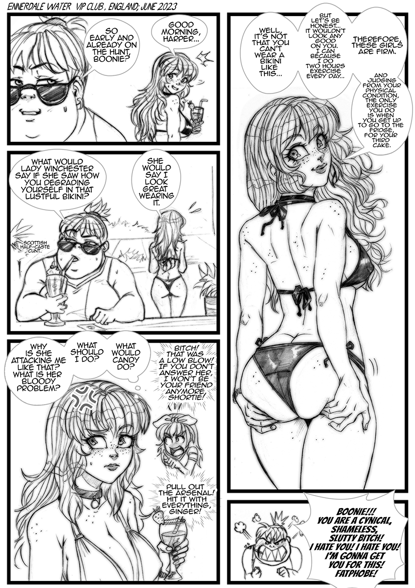 Well, I consider Helga Harper as a sad person, rather than as my rival, because... I've got a better body than her, obviously... and she could have a nice body, too, if she did at least thirty minutes of exercise a day.🤷‍♀️🤷‍♀️🤔🤔
#hannaboonie #hunnybunny #hannabunny