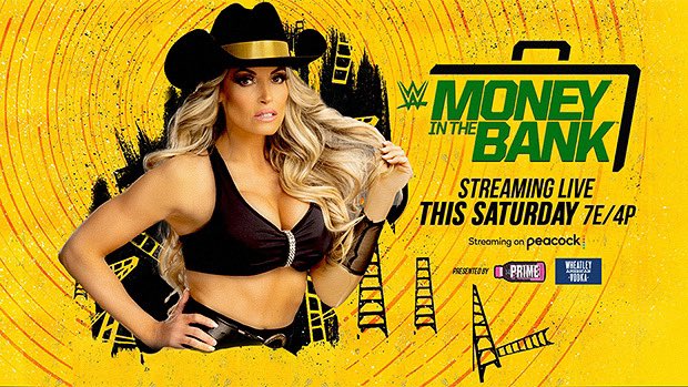 Netstryke's tweet photo. She is Toronto's own after all. #MITB #MITBToronto https://t.co/U7xELWgcCg