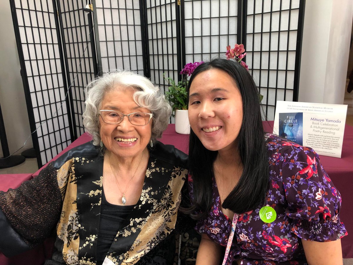 Soapberry Review (@soapberryreview) on Twitter photo Happy 101st birthday to poet <a href="/MitsuyeYamada/">Mitsuye Yamada Poet</a>! Today, we're celebrating with an interview between Mitsuye and Asian American lit scholar, Justine Trinh, about her poetry collection, Full Circle! 🎂
Read here: soapberryreview.com/?p=4195 Happy 101st birthday to poet <a href="/MitsuyeYamada/">Mitsuye Yamada Poet</a>! Today, we're celebrating with an interview between Mitsuye and Asian American lit scholar, Justine Trinh, about her poetry collection, Full Circle! 🎂
Read here: soapberryreview.com/?p=4195