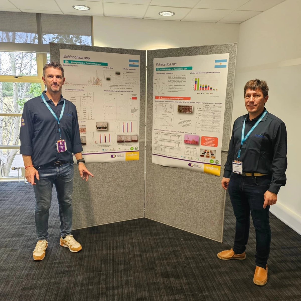 tjane_act's tweet photo. Se termina una semana de capacitación intensiva con amigos y técnicos con @syngenta_ar en Inglaterra, donde visitamos el centro de investig de Jealott's Hill de @syngenta. Pudimos ver como desarrollan nuevas moléculas. Gracias Ale, Nico, Luis por todo lo vivido.
Vamos por más! https://t.co/OwS00QXrSd