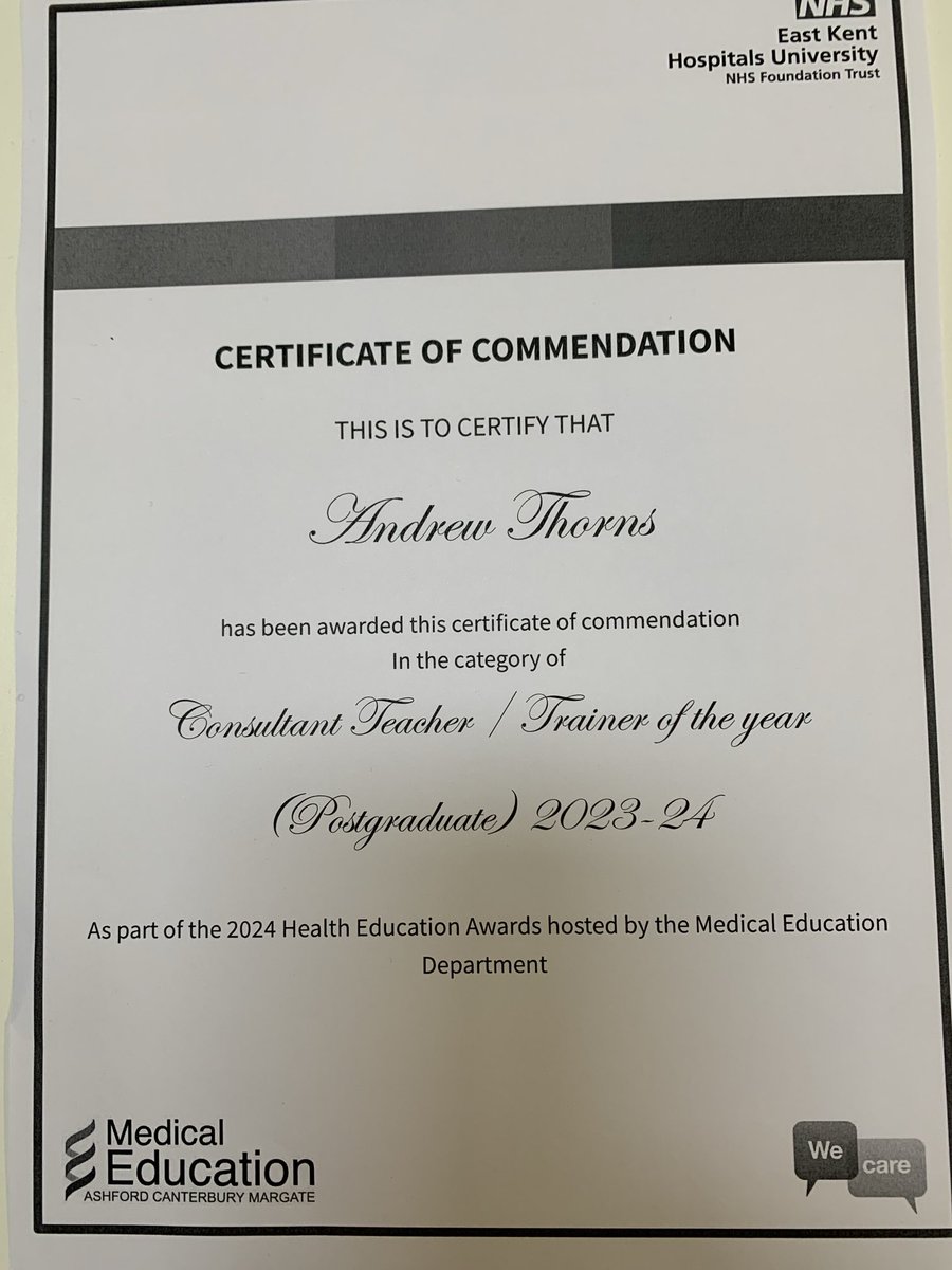 Andrew Thorns tweet media