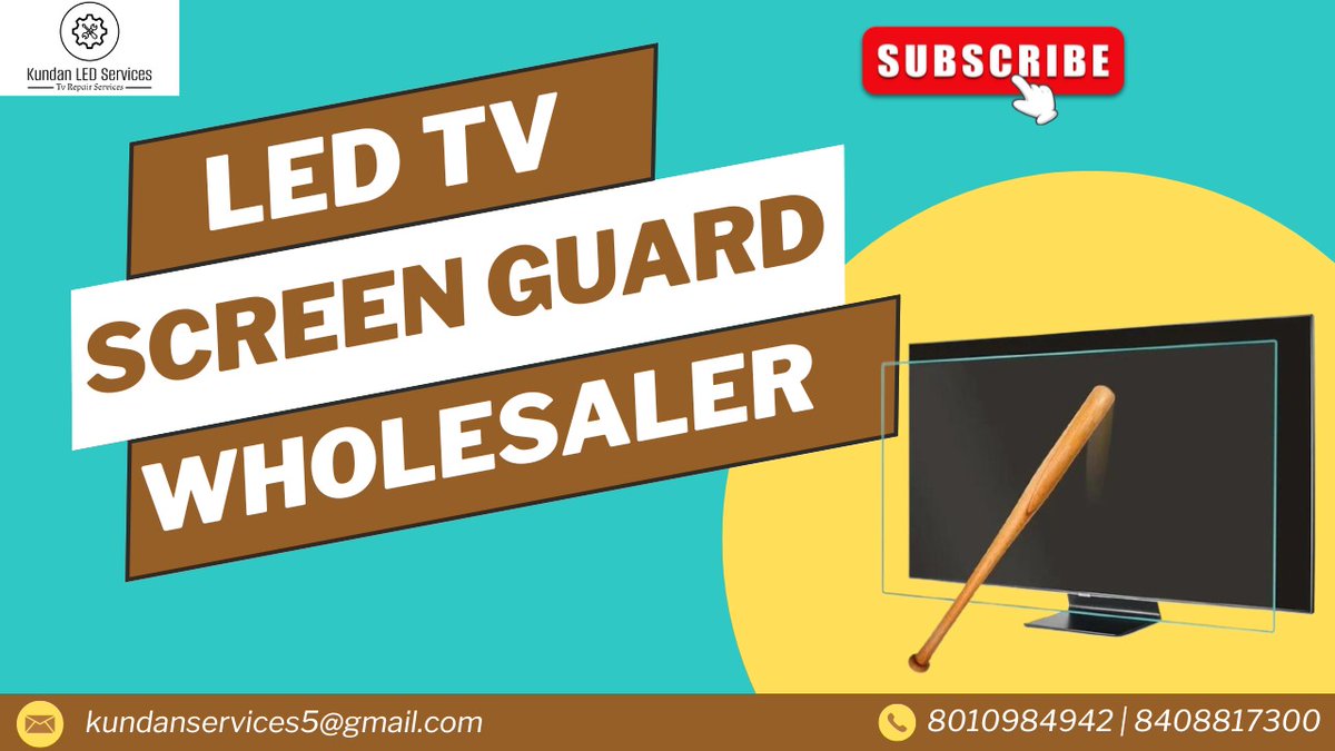 KundanServices's tweet image. Protect your LED TV screen with our high-quality screen guards! 📺✨ Get yours today and enjoy crystal clear viewing experience.

#tvaccessories #screensafety #tvprotection #qualityproducts #homeentertainment #affordableprice #panindia #television #screenprotector #tvscreen