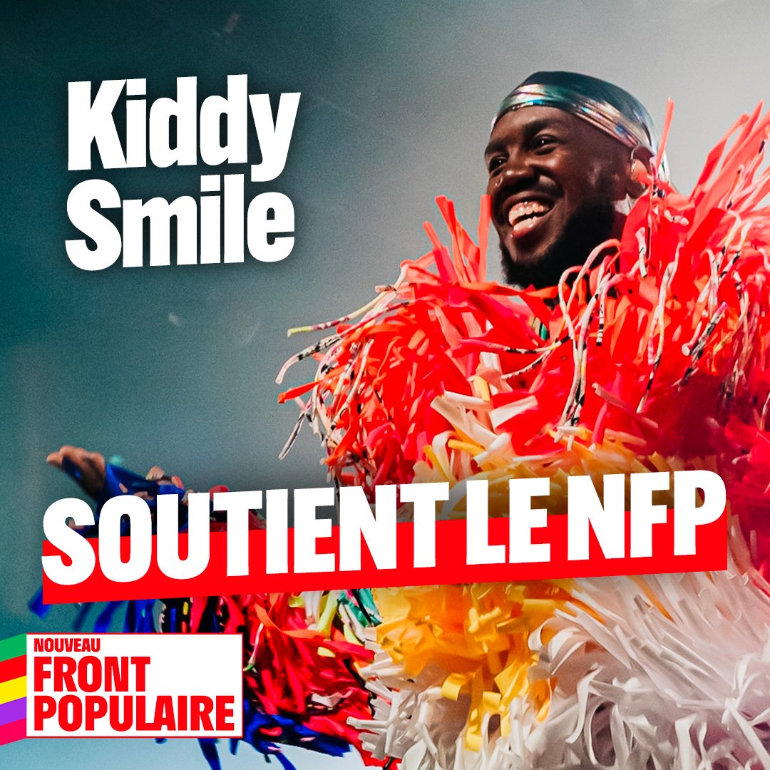 🔴 <a href="/Kiddysmile/">Kiddy Sm!le</a> soutient le Nouveau Front populaire !

#OnVoteNFP