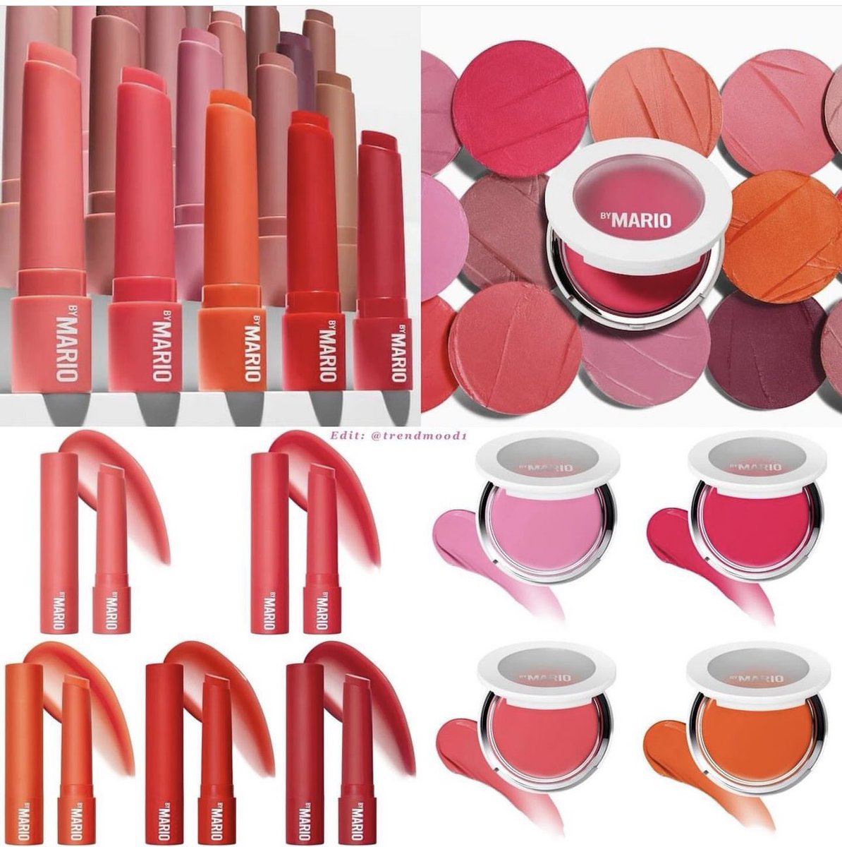 Trendmood's tweet photo. #Revealed 🚨NEW! SHADES 👄💄🩷Blush & Lip Serum #makeupbymario 
Soft Pop Plumping Blush Veil $30 
💖Pink Peony
🩷Paradise Pink
🍓Strawberry Sunset
🧡Papaya Pop
MoistureGlow™ Plumping Lip Serum $24
High Shine finish
🍉Watermelon Glow
🍓Strawberry Glow
🍊Tangerine Glow
🍒Cherry Glow
❤️Pomegranate Glow
#ComingSoon