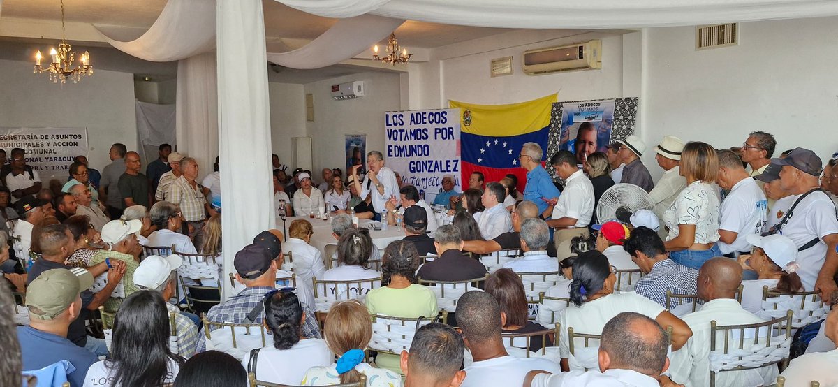 A partir del 28 de julio se acaba la Venezuela de los padres y abuelos que no pueden tocar a sus hijos y nietos, se acaba el atraso y empezamos a mirar hacia un futuro de progreso y libertad. 

En 23 días comienza el reencuentro de los venezolanos, y para ello estamos trabajando