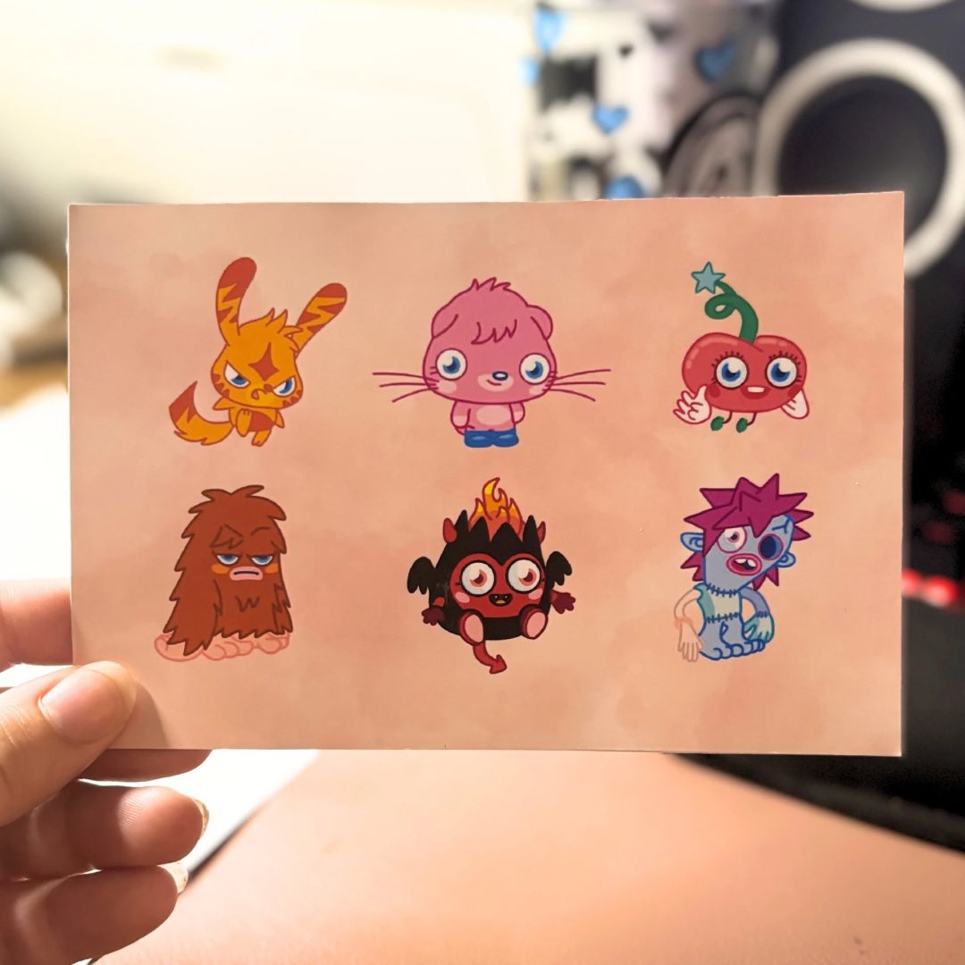 khughesdesigns's tweet photo. I’m SERIOUSLY on a nostalgia trip rn😭😭 i love making these little postcards

#y2k #nostalgia #2000s #handmade #postcards #moshimonsters #tamagotchi #clubpenguin #handmadeart #etsy #etsyseller #etsystore https://t.co/uvy4seZnwb