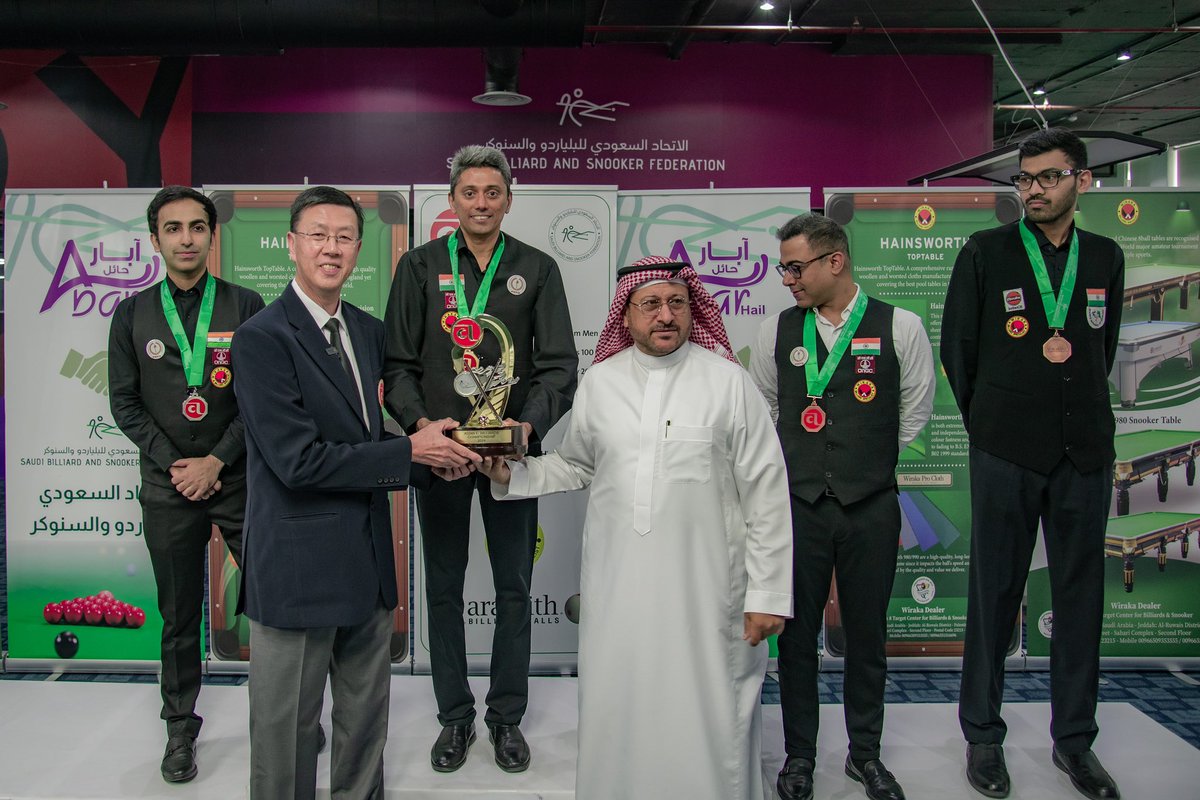 Saudi_CueSports's tweet photo. #صور 📸 |
حفل اليوم الختامي 
#البطولة_الآسيويه_للسنوكر 🔴2024 https://t.co/f5rUkbTS55