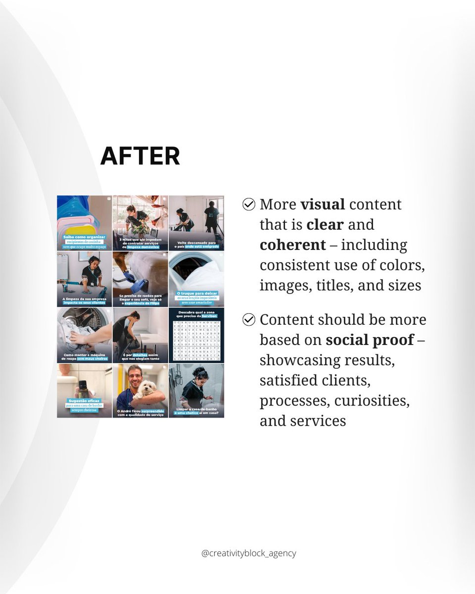 creativityblk's tweet photo. Here’s one example of the feeds we’ve had the pleasure of working on!

Now, do you feel your business’s social media isn’t getting the reach and results it should?

Well, we can help you with that ⤵️

#BeforeAfter #CustomStrategy #feed #ClientResults #SocialMediaSolutions https://t.co/dU2FMRv4vH