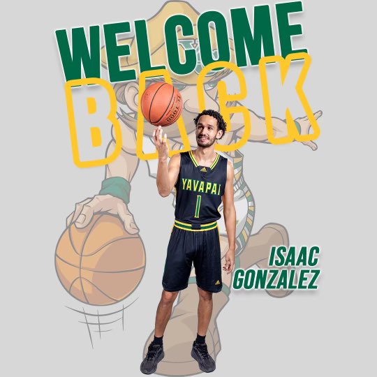 Please welcome back Isaac Gonzalez for his sophomore season! <a href="/Nyc10_IG/">IG</a> started 23 games as a freshman and led the team in assists.#RoughRiderProud