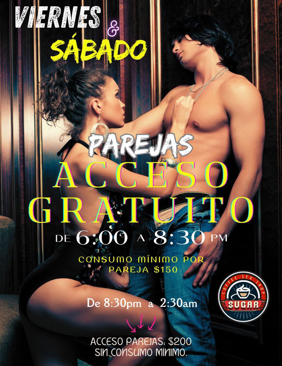Qué día sería bueno para ir a <a href="/SugarCoffeeSex/">SUGAR</a>  
Hoy Viernes o Sábado?