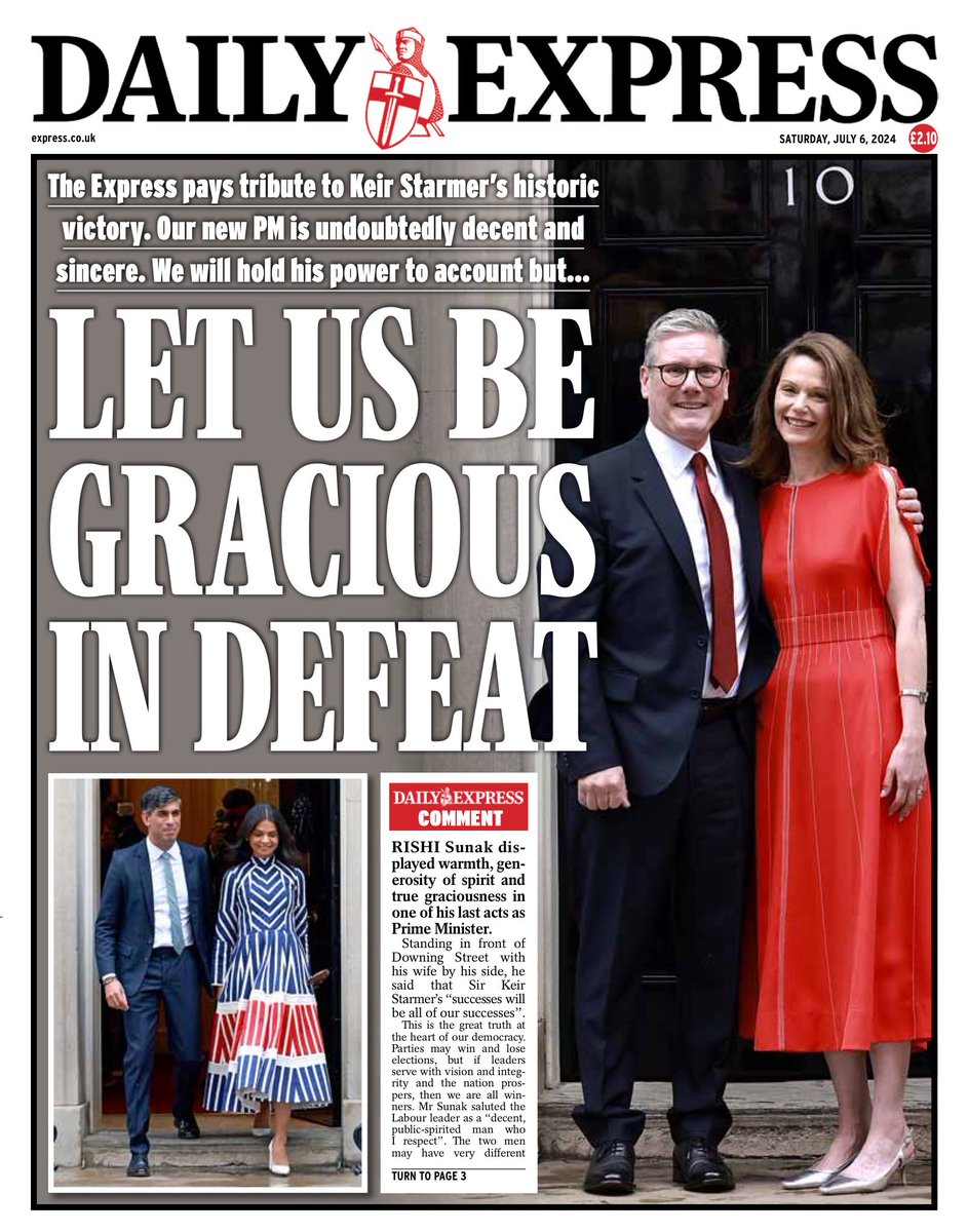 hendopolis's tweet photo. EXPRESS: Let us be gracious in defeat #TomorrowsPapersToday https://t.co/MFShChT55W