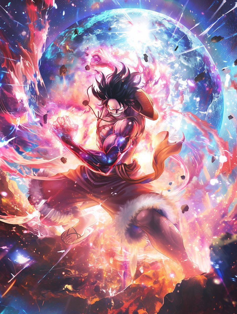 opaxinator's tweet photo. Galactic Monkey D. Luffy Artwork
#art #ONEPIECE #ONEPIECE1119 
Metaleks store linked below
https://t.co/nkmuVa0NND https://t.co/eEQZcOxxjU