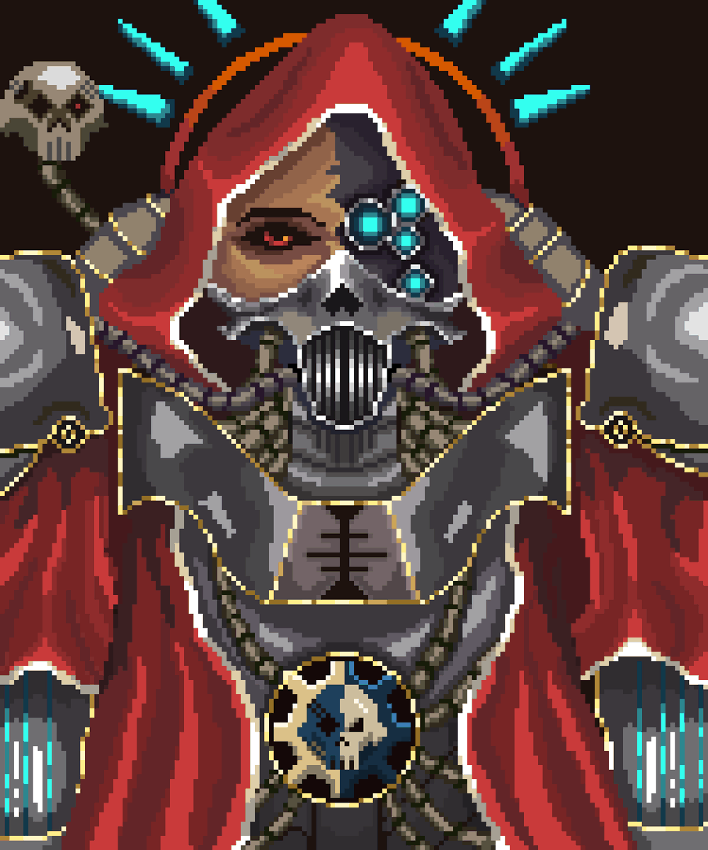 From the moment I understood the weakness of my flesh, it disgusted me.
Hi i'm verybigbrain, beginner pixel artist, this is the first big pixel art painting that i do hope you like it
