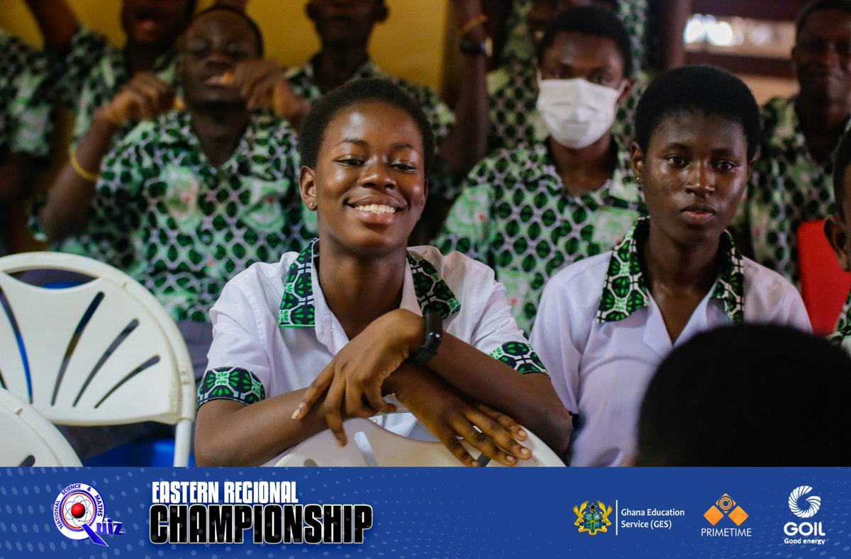 NSMQGhana's tweet image. EASTERN REGIONAL CHAMPIONSHIP

End of Round 1

Adonten SHS: 22pts
St. Peter&apos;s SHS: 19pts
Presby SHTS, Adukrom: 16pts
Nkwatia Presby SHS: 13pts

@Goil_Official

#NSMQ2024 #Primetime