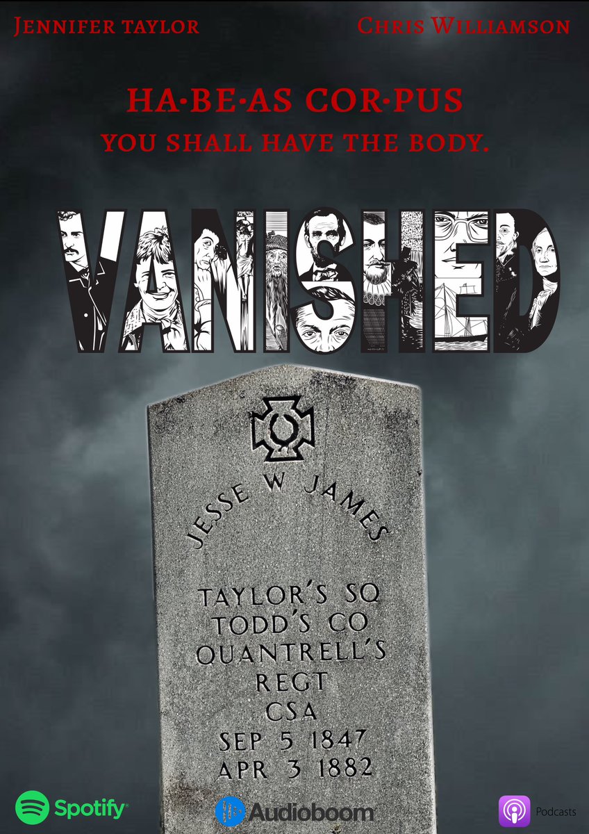 cjwillx's tweet photo. OFFICIAL. 

Part 1 - 07/14
Part 2 - 07/28

@vanishedpod  #JesseJames https://t.co/vXFI1Q0emc