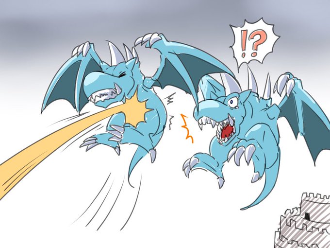 砦を守る翼竜を守る翼竜 